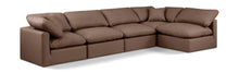 Load image into Gallery viewer, Indulge - Faux Leather 5 Piece Modular Sectional