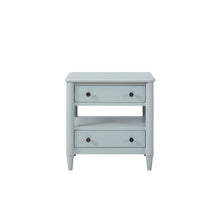 Load image into Gallery viewer, Open Nightstand With 2 Drawers