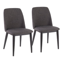Load image into Gallery viewer, Tintori - Contemporary Dining Chair (Set of 2) - Charcoal