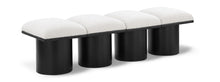 Load image into Gallery viewer, Pavilion - 4 Piece Modular Bench With Black Base