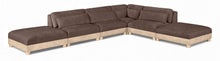 Load image into Gallery viewer, Turin - Chenille Fabric Upholstered Modular Sectional - Brown
