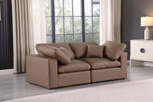 Load image into Gallery viewer, Comfy - Faux Leather Modular Sofa 2 Seats