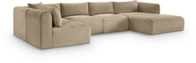 Load image into Gallery viewer, Shaggy - Fabric 5 Piece Modular U-Shaped Sectional