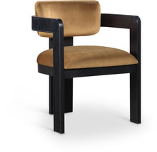 Load image into Gallery viewer, Sacha - Velvet Dining Chair With Black Base (Set of 2)