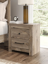 Load image into Gallery viewer, Rusticott - Two Drawer Night Stand - Brown