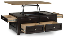 Load image into Gallery viewer, Drazmine - Lift Top Cocktail Table - Brown