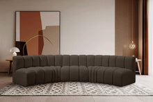 Load image into Gallery viewer, Arc - Boucle Fabric 5 Piece U-Shaped Modular Sofa