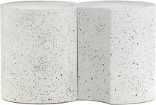 Load image into Gallery viewer, Dimple - 2 Piece Modular End Table - Terazzo Finish