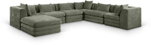 Load image into Gallery viewer, Stellar - 7 Piece Chenille Fabric Upholstered Modular Sectional