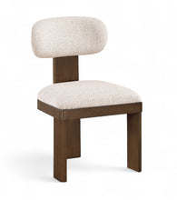 Load image into Gallery viewer, Timbra - Linen Textured Fabric Upholstered Dining Chair (Set of 2) - Walnut Base