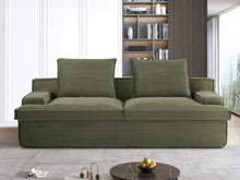Load image into Gallery viewer, Nimbus - Oversized Full Foam 4 Seater Couch For Living Room Upholstered In Soft, Wide Armrests