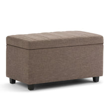 Load image into Gallery viewer, Darcy - Upholstered Storage Ottoman Bench