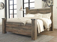 Load image into Gallery viewer, Trinell - King Poster Rails - Brown