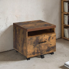 Load image into Gallery viewer, Bob - File Cabinet - Weathered Oak / Black
