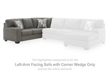 Load image into Gallery viewer, Clarington - LAF Sofa With Corner Wedge - Greystone