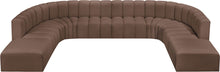 Load image into Gallery viewer, Arc - Faux Leather Modular Sectional