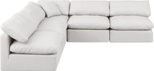 Load image into Gallery viewer, Indulge - Faux Leather 5 Piece Modular Corner Armless Sectional