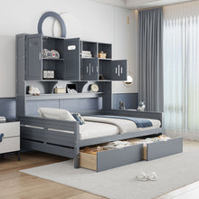 Load image into Gallery viewer, Daybed With All-In-One Cabinet And Shelf