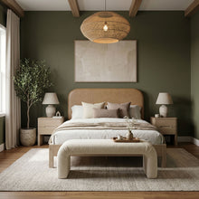 Load image into Gallery viewer, Caswell - Upholstered Bed