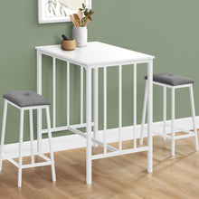 Load image into Gallery viewer, 3 Pieces Dining Set, Counter Height, Rectangular, Small, Contemporary & Modern
