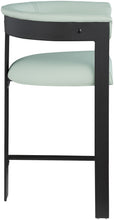 Load image into Gallery viewer, Romeo - Faux Leather Counter Stool With Black Base (Set of 2)