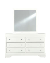 Load image into Gallery viewer, Pompei - 4 Piece Twin Bedroom Set (Bookcase Twin Bed, Dresser, Mirror And Nightstand) - White