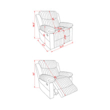 Load image into Gallery viewer, Bruni - Glider Recliner With Manual Recline