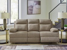 Load image into Gallery viewer, Side-Swipe - Reclining Sofa With Drop Down Table