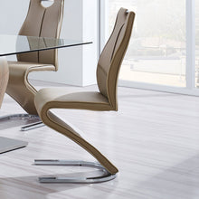 Load image into Gallery viewer, Tony - Dining Chairs (Set of 2) - Brown / Beige