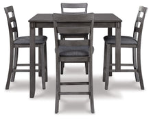 Load image into Gallery viewer, Bridson - Square Counter TBL Set (Set of 5) - Gray