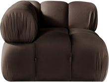 Load image into Gallery viewer, Orin - Velvet Performance Fabric Upholstered Modular Corner Chair
