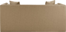 Load image into Gallery viewer, Everett - Vegan Leather 67" Upholstered Loveseat - Tan