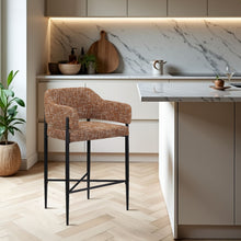 Load image into Gallery viewer, Dame - Fabric Upholstered Counter Stool (Set of 2)