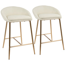 Load image into Gallery viewer, Matisse - Glam Counter Stool (Set of 2)