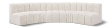 Load image into Gallery viewer, Arc - Boucle Fabric 5 Piece U-Shaped Modular Sofa