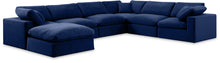 Load image into Gallery viewer, Comfy - 7 Piece Velvet Modular Sectional With Chaise