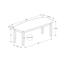 Load image into Gallery viewer, Bench, Rectangular, Hallway, Upholstered, Transitional
