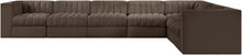 Load image into Gallery viewer, Rummi - Velvet Performance Fabric Upholstered 7 Piece Modular Sectional (With 3 Corner Chairs)