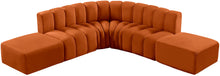Load image into Gallery viewer, Arc - Velvet 6 Piece Corner Modular Sofa