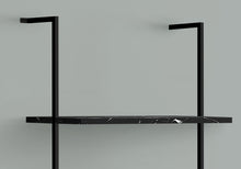 Load image into Gallery viewer, Bookshelf, Bookcase, Etagere, Ladder, 5 Tier, For Office, Marble Look Contemporary & Modern