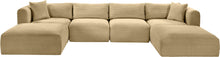 Load image into Gallery viewer, Shaggy - 6 Piece Modular Sectional With 2 Ottomans