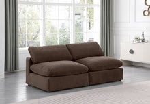 Load image into Gallery viewer, Comfy - Velvet Modular Armless Sofa 2 Seats