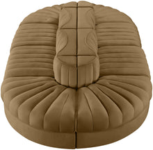 Load image into Gallery viewer, Rummi - Oval Velvet Performance Fabric Upholstered 8 Piece Modular Sectional