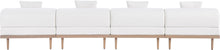 Load image into Gallery viewer, Laguna - 4 Piece 142" Upholstered Outdoor Patio Modular Armless Sofa