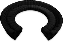 Load image into Gallery viewer, Infinity - 11 Piece Velvet Modular Sectional