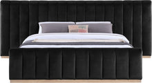 Load image into Gallery viewer, Amara - Velvet Upholstered Bed