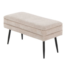 Load image into Gallery viewer, Neapolitan - Contemporary Storage Bench