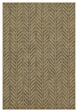Load image into Gallery viewer, Earth - 7'10" X 10'3" Indoor, Outdoor Area Rug - Black, Natural
