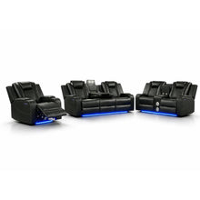 Load image into Gallery viewer, Benz - Power Recliner Set With LED Lighting And USB Charging