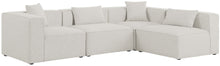 Load image into Gallery viewer, Cube - Linen 4 Piece Modular Corner Sectional